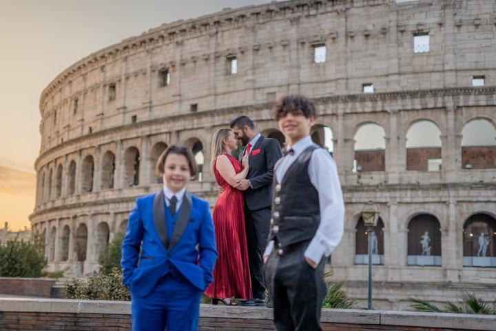 Rome : Séance privée emblématique à Trevi Fountain & Colosseum