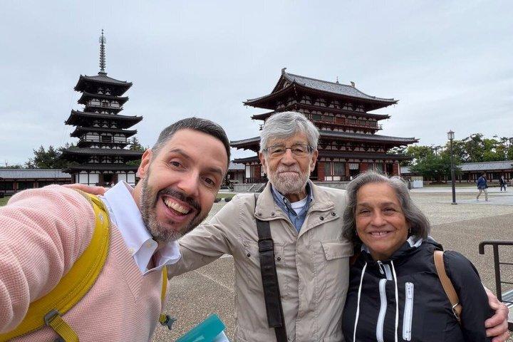 奈良（スペイン語）：大阪または京都からの送迎付きプライベートツアー
