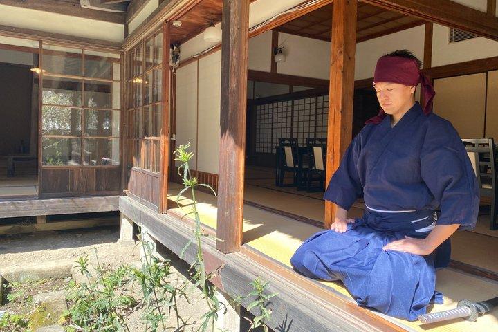 Representación de Teatro Samurái en el Templo Jochi-ji en Kamakura