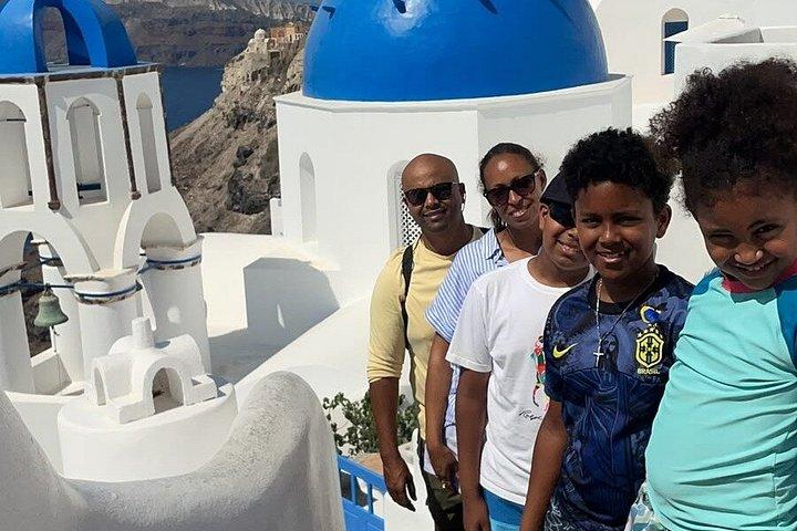 サントリーニ海岸小旅行：プライベートオイア＆島のハイライト