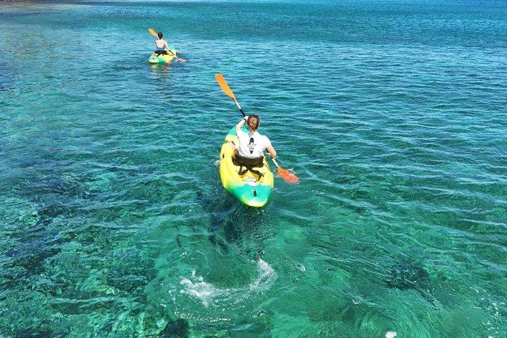 Excursion en kayak et plongée en apnée à Playa Blanca Lanza