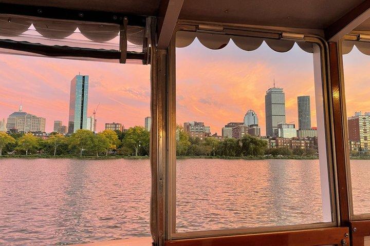 Boston : Cocktail et croisières au coucher du soleil sur la Charles River