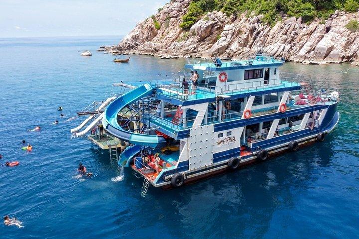 Excursão de mergulho com snorkel em Koh Tao para Hidden Bays e Koh Nang Yuan