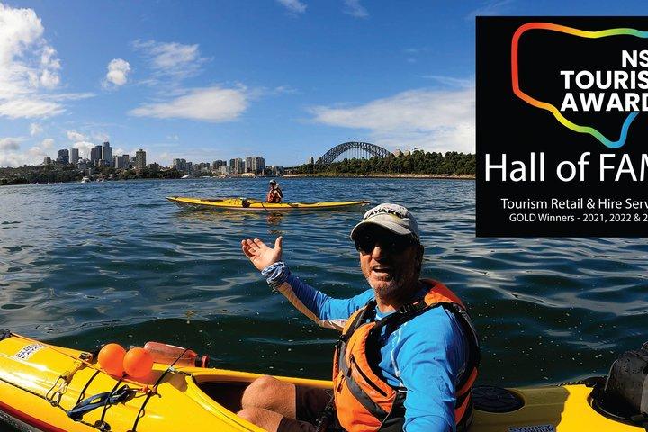 Ultima avventura privata in kayak da mare sul porto di Sydney