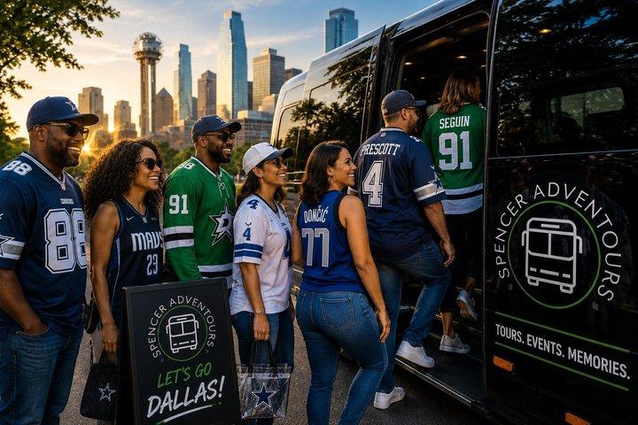 DFW Sports Fan AdvenTOUR (A&T Stadium, AAC, Globe Life & More!)