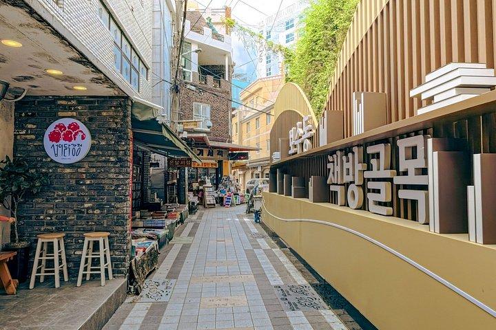 ベストオブプサン日帰りツアー：海岸、文化、ローカルマーケット