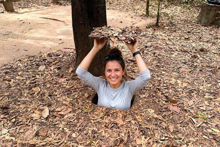Cu Chi Tunnels Halbtagestour von Ho Chi Minh Stadt