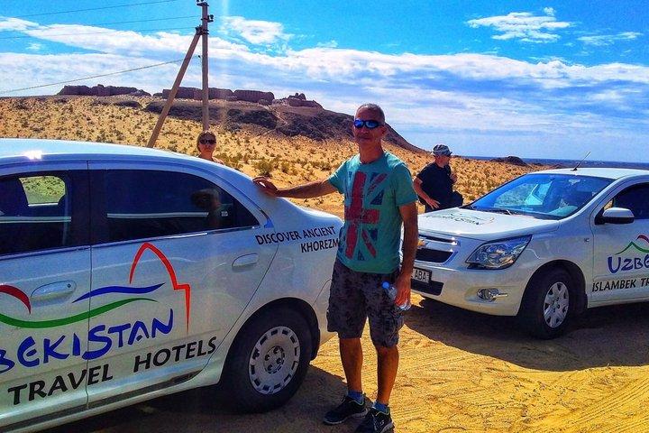 Daytrip from Nukus to Khiva by visiting 6 Fortresses and The Lake