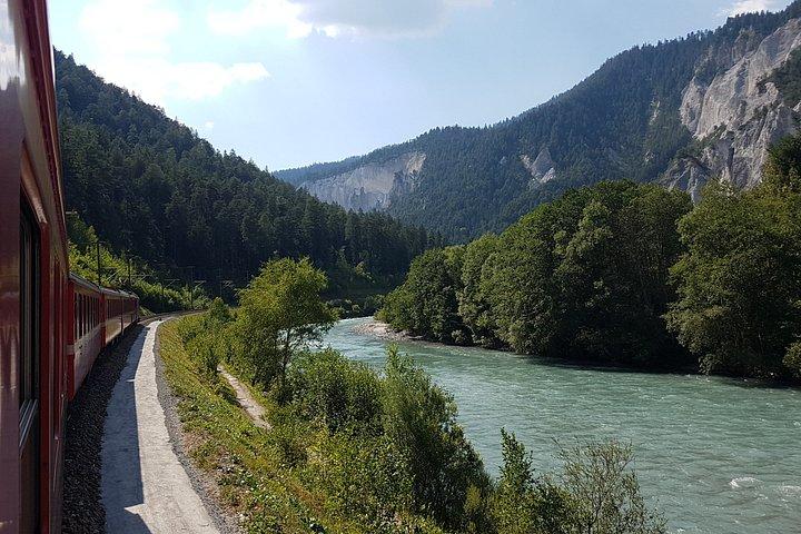 Glacier Express Panoramic Train Round Trip from Bern