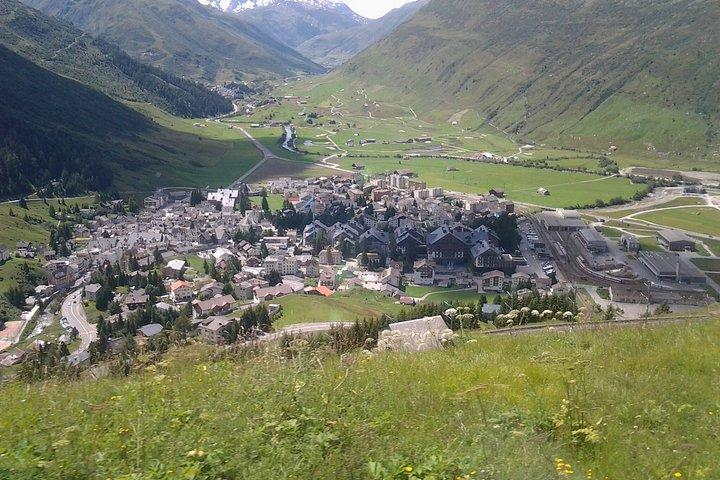Glacier Express Panoramic Train Round Trip from Bern