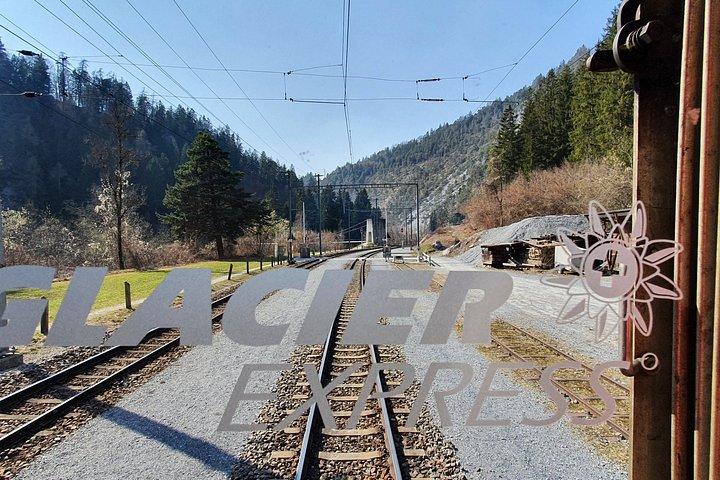 Glacier Express Panoramic Train Round Trip from Bern