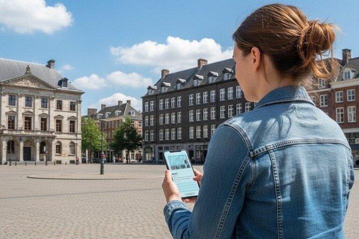 Autoguiada do jogo de exploração dos segredos de Bruxelas