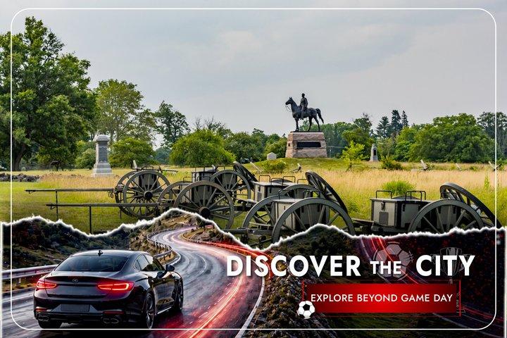 Self Guided Driving & Walking Audio Tour : Gettysburg Battlefield（セルフガイド・ドライビング＆ウォーキング・オーディオ・ツアー ）