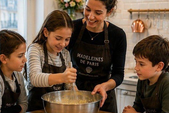 Madeleine Baking Class per famiglie e bambini nel centro di Parigi