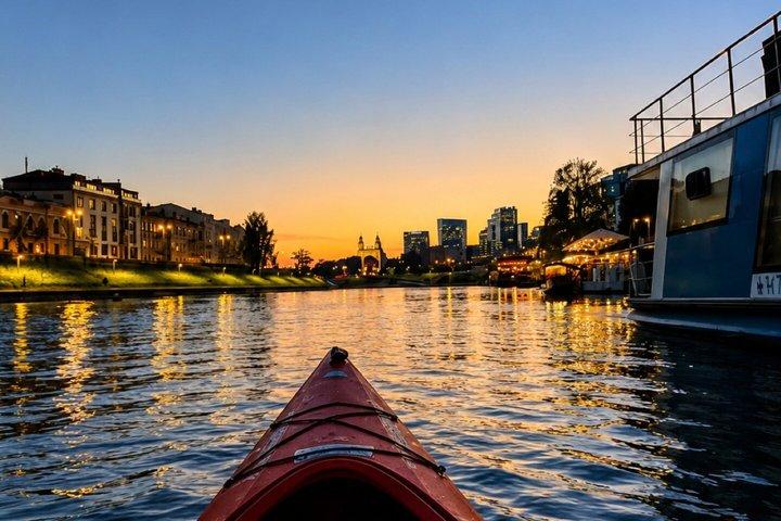 ヴェルキウ地域公園ヴィリニュス・サンセット・イブニング・カヤックツアー
