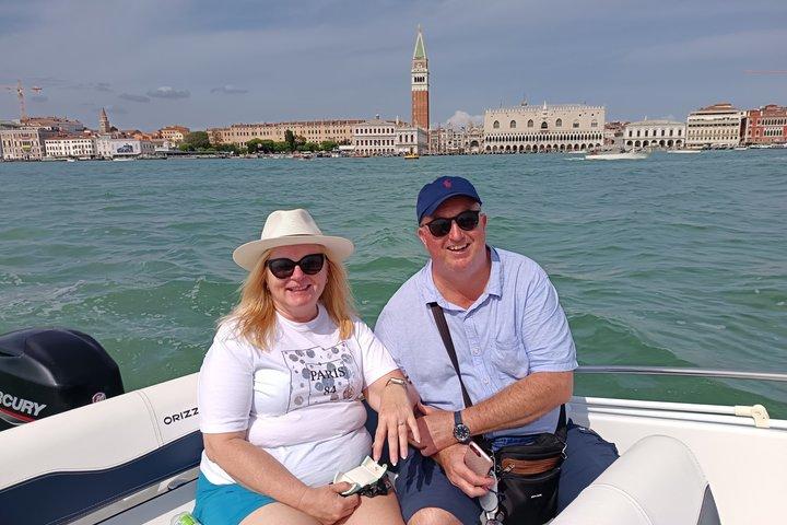 Excursion privée en bateau dans la lagune de Venise : Murano, Burano, Torcello