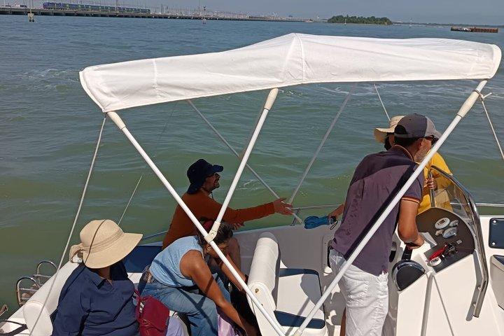 Excursion privée en bateau dans la lagune de Venise : Murano, Burano, Torcello