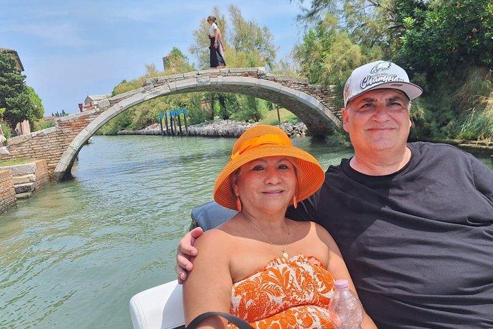 Excursion privée en bateau dans la lagune de Venise : Murano, Burano, Torcello