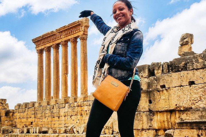 Privat heldagstur till Jeita Grotto, Baalbek och Ksara från Beirut