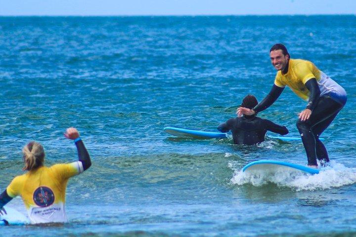 Experience a Local Surf Lesson in Cascais or Lisbon