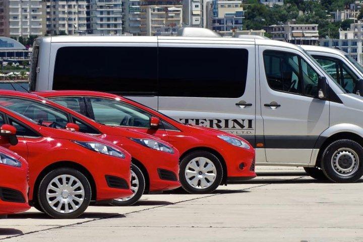 Privé Luchthaven Transfer Saranda naar Tirana Luchthaven