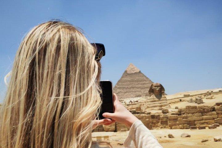 Giza Pyramids Camel Ride,Inside the Pyramid,Lunch&Unique Tomb