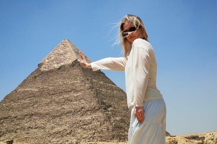 Giza Pyramids Camel Ride,Inside the Pyramid,Lunch&Unique Tomb