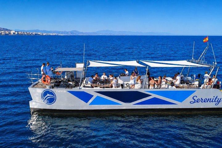 Delfinsafari med katamaran fra Benalmádena