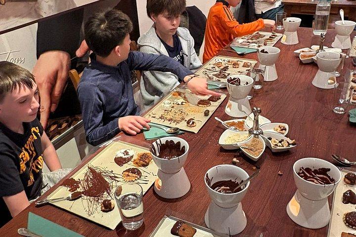 ブリュッセルチョコレートウォーキングツアー、ワークショップ付き