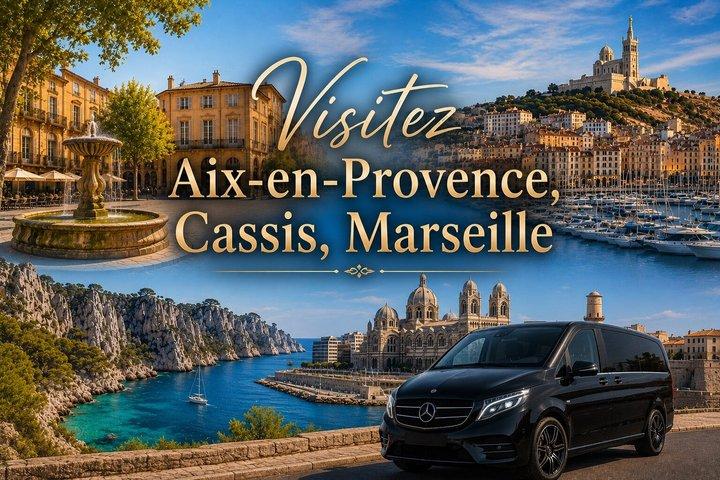 Tour privado y visita desde Marsella a Aix-en-Provence y Cassis