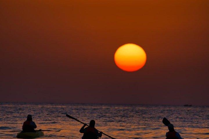 Sunrise and Sunset Kayaking Muscat