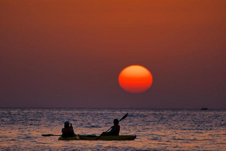 Sunrise and Sunset Kayaking Muscat