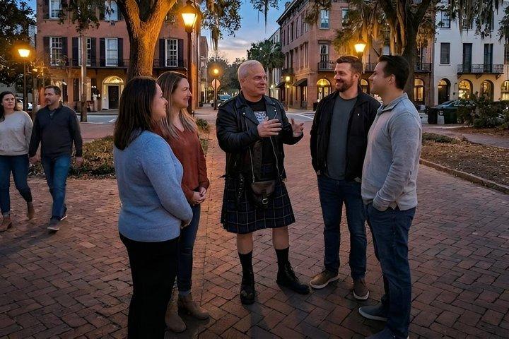 Savannah Ghost Tour med fyren i Kilt + Bar Stop
