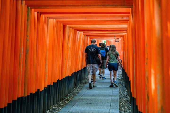 Ochtendwandeling Tour Fushimi Inari en Gion Heiligdom