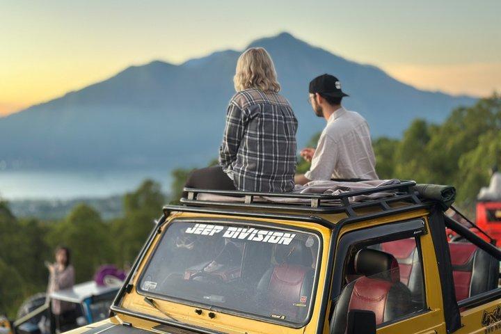 Aventura privada en Jeep Sunrise 4WD Mount Batur con desayuno