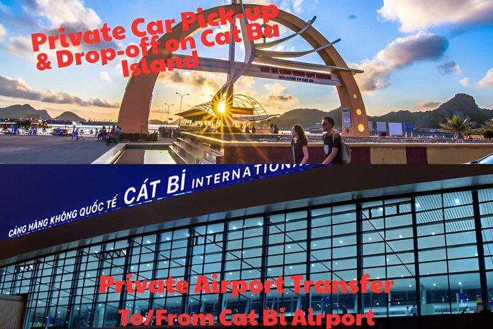 Privater Transfer von Cat Ba Island nach Cat Bi Flughafen