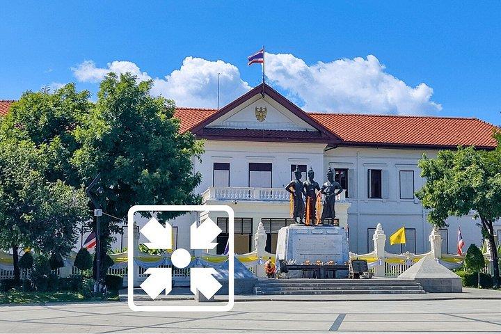 チェンマイ寺院＆旧市街の隠れ家小グループツアー2時間