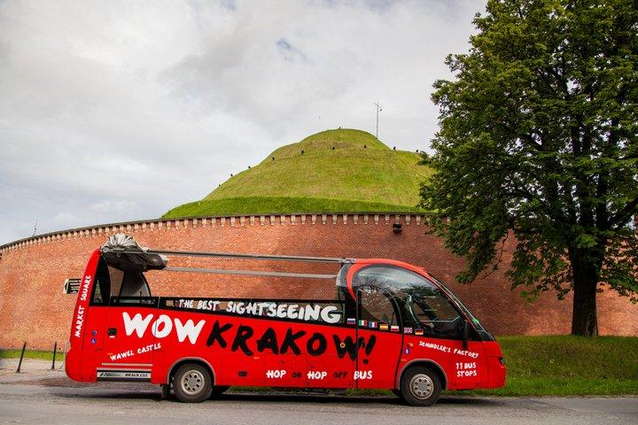 Krakow City Sightseeing Hop-On Hop-Off Bus med lyd Vejleder - 24 timer