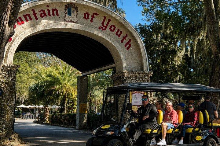 St. Augustine Private Tour mit Premium-Elektrokarren mit Abholung