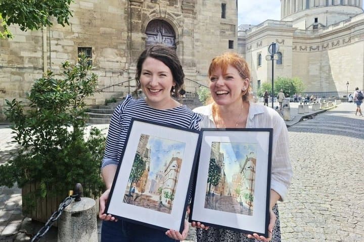 Cinematic Watercolor Workshop and Tea Experience at Boma Café