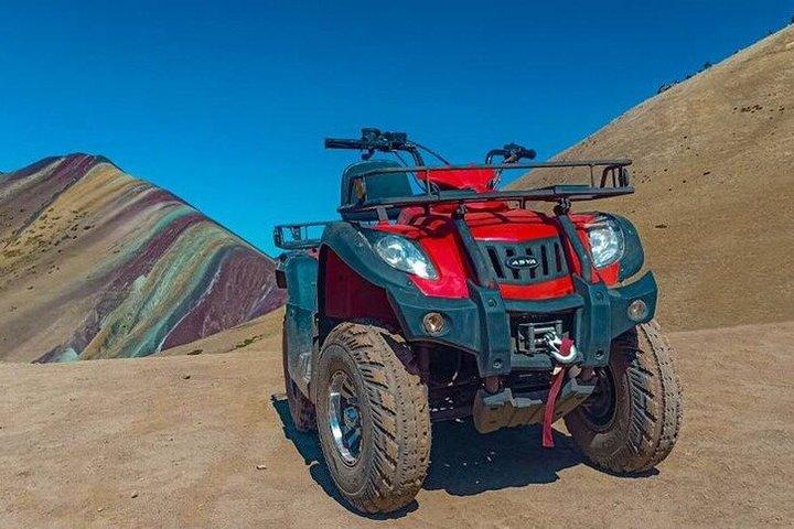 Rainbow Mountain and Red Valley ATV Tour Full-Day Adventure