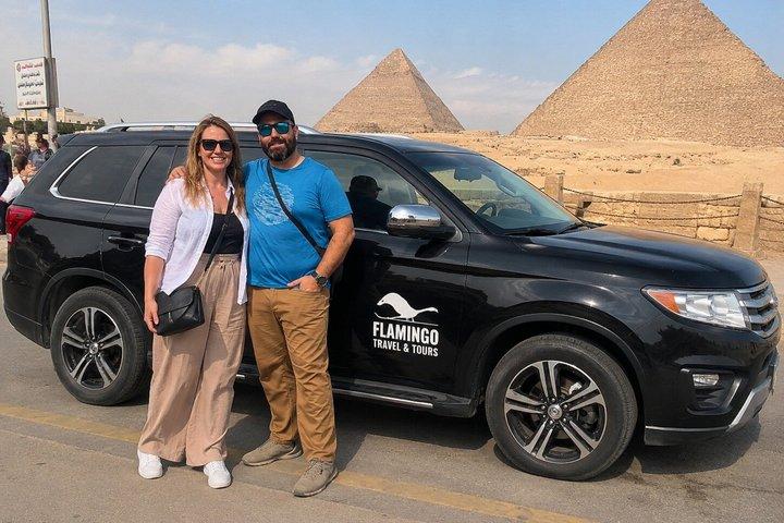 Privat Giza Pyramids Tour med Inside Great Pyramid Entry & Lunch