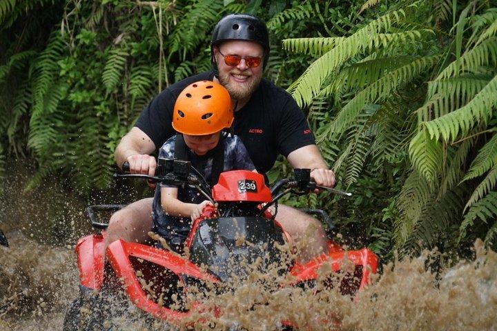 Ubud ATV Quad Tour mit optionalem Rafting und Wasserfall