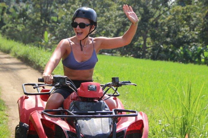 Ubud ATV Quad Tour mit optionalem Rafting und Wasserfall