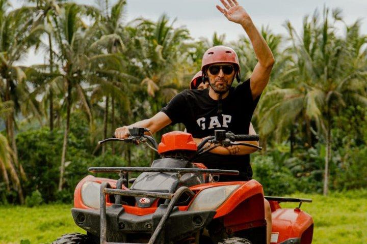 Ubud ATV Quad Tour mit optionalem Rafting und Wasserfall