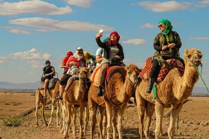 Agafay Desert Sunset Dinner with Camel Ride & Moroccan Live Show