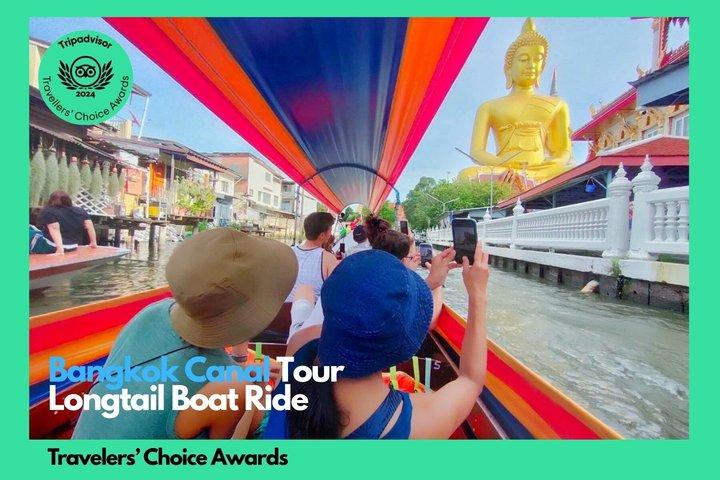 Tour por el Canal de Bangkok : Paseo en barco de 2 horas de duración