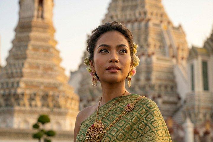 ワット・アルンタイ衣装とトゥクトゥク体験