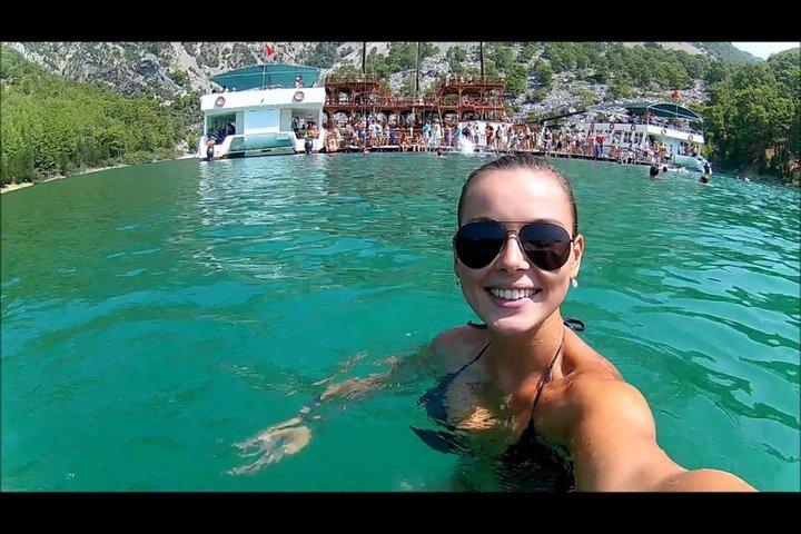 Alanya Green Canyon Boat Mix Tour di Cabrio Safari e Mud Bath