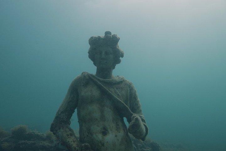 Diving at the Baia Submerged Park for certified divers